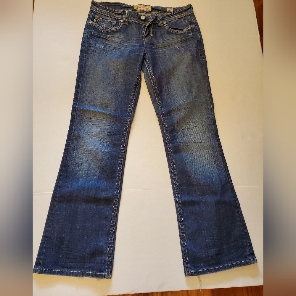 MEK DENIM KINGSTON boot‎ cut womens jeans 29x32. D13